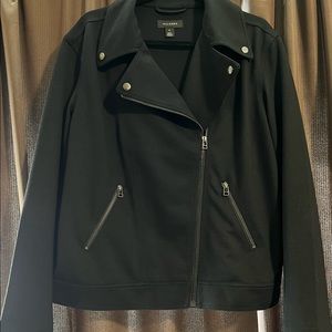 Halogen Knit Moto Jacket